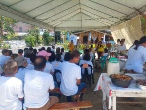 While evaluators checked data and the purok center, project leader Constantine “Tats” Samson took the opportunity to (re)orient purok officers and members about the BRAVE Boljoon.