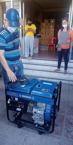 271288747_226202446353332_8011553476147938090_n (1) RAFI lends a generator to a water refilling station in San Fernando to help provide access of drinking water to the community